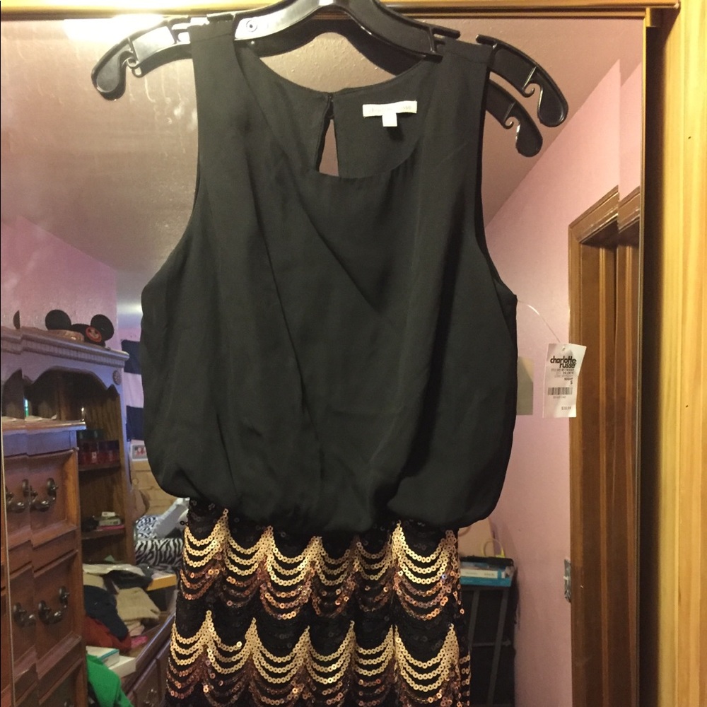 Charlotte Russe Sequin Party Dress - Picture 4 of 7